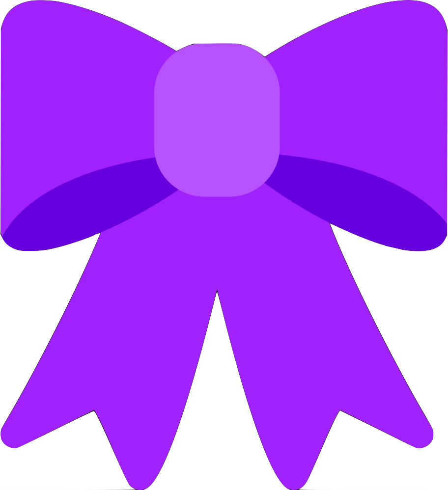 purple_bow emote