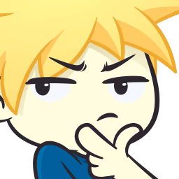 BlondBoyThinking emote