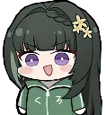 EvilBaizhi emote