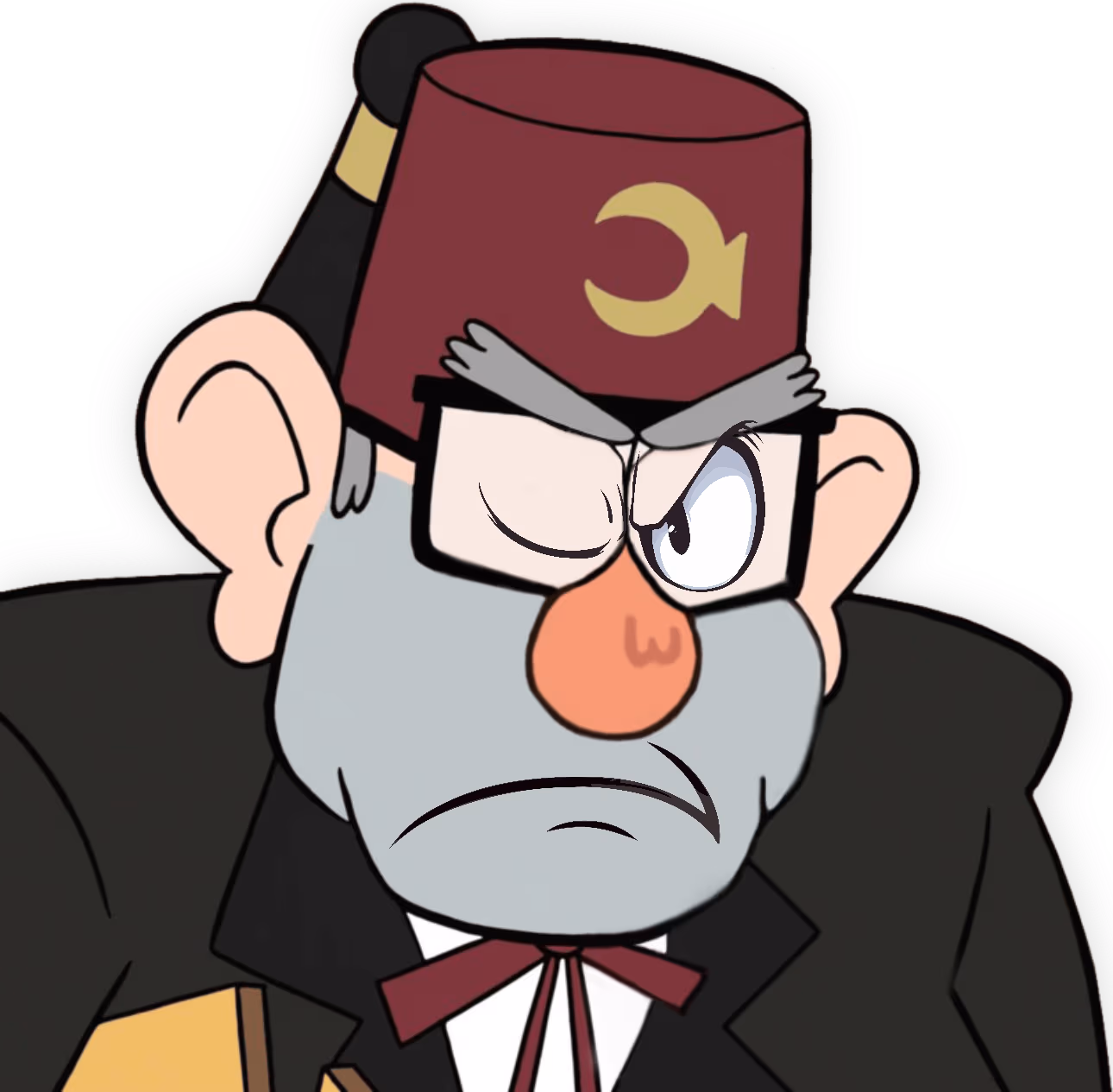 GrunkleStan_MadLook emote