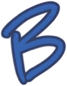 LetterB_Blue emote