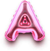 Letter_A_foil_balloon emote