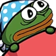 PepeWideAwake emote
