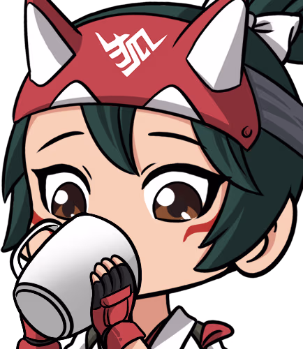 KirikoDrink emote
