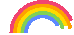 rainbow_1f308 animated emote