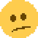 b_face_with_diagonal_mouth emote