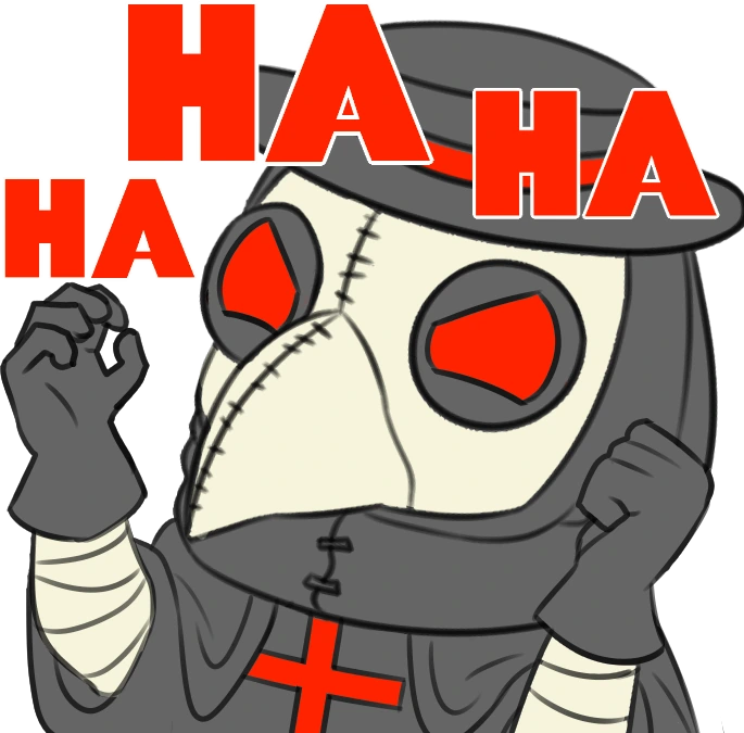 PlagueDoctorEvilLaugh emote