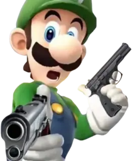 LuigiGuns emote