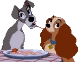 LadyandTrampKISS emoji