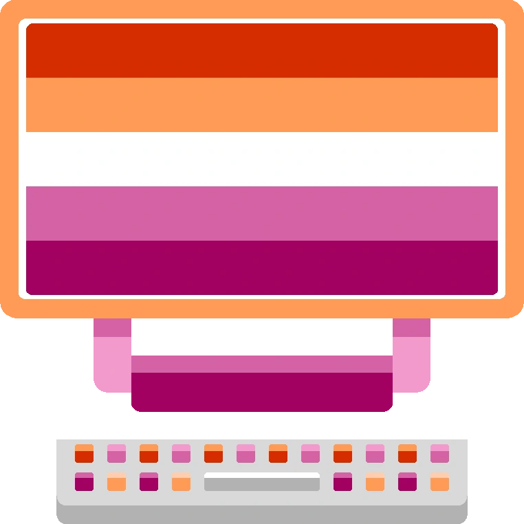 lesbianComputer emote