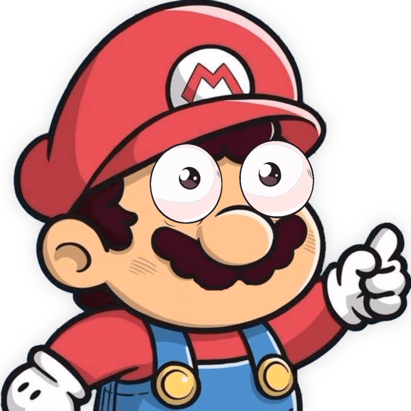 Mario_Stare emote