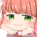 MonikaAww emote