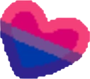 BisexualHeart emote