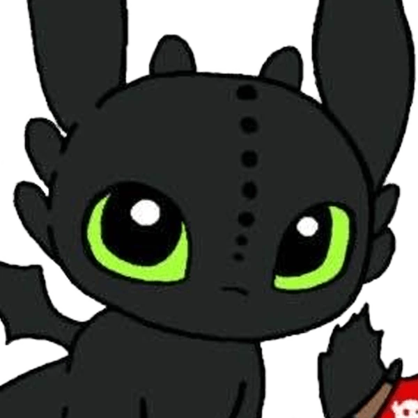 Toothless emote