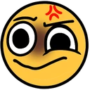 irritated emoji