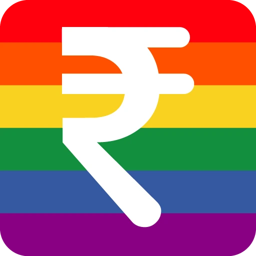 rainbow_indicator_indian_rupee_sign emote