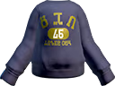 NavyCollegeSweat emote
