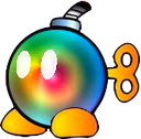 Rainbow_Bobomb emote