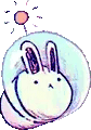 SpaceBunny animated emote