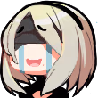 2B_cry emote