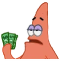 Patrick3Dollars static emote