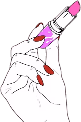 Lipstick emote