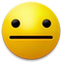UNIMPRESSED static emote