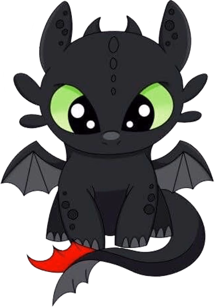 Toothless emote