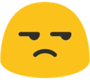 blobunamused emote