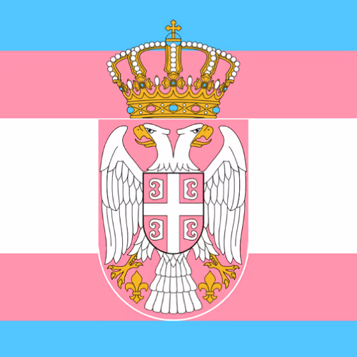 PrideSerbianflag emote