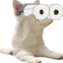 catstaringveryrespectfully emote