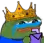 peepoCryingKing emote