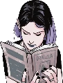 raven_reading emote