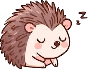 SleepyHedgehog emote