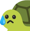 CEUDisappointedRelievedTurtle emote