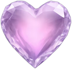 Crystalpurpleheart emote