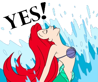 ArielYes emote