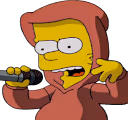 Rapping_Hoodie_Bart emote