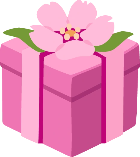 PinkValentineGift emote