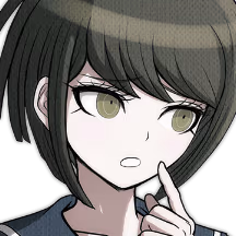 komaru_naegi_think emote