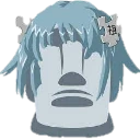 moyai_anime emote