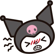 kuromi_angry emote
