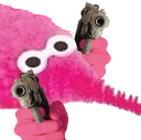 WormPewPewAkimbo emote