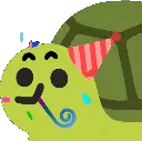 CWBirthdayTurtle emote