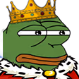 pepeKing emote