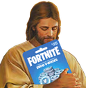 JesusVBucks emote