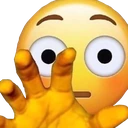 HandFlushed emote