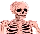 pinkskull emote