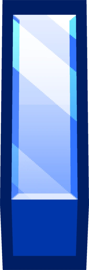 minecraft_blue_I sticker