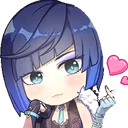 YelanHeart emote